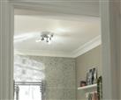 Argos Home Bubble Metal LED Bathroom Spotlight - Chrome