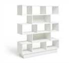 Habitat Cubes Wide Bookcase - White
