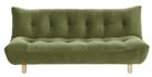 Habitat Kota 3 Seater Velvet Clic Clac Sofa Bed - Green