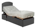 MiBed Berrington Adjustable Single Fabric Bed Frame