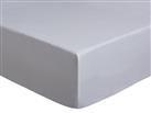 Habitat Cotton Brushed White Fitted Sheet - Double
