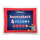 Silentnight Bounceback Pillows - 4 Pack