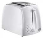 Russell Hobbs Textures 2 Slice White Plastic Toaster 21640