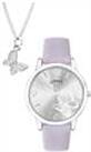 Limit Silver Ladies Watch and Pendant Set