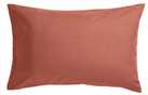 Habitat Polycotton Standard Pillowcase Pair - Rust