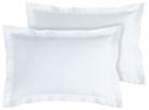 Habitat Cotton Rich 180 TC Oxford Pillowcase Pair - White