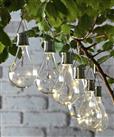 Garden by Sainsbury's Set of 6 Solar Lightbulb Lanterns
