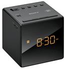 Sony ICF-C1B Cube FM/AM Clock Radio with LED Alarm - Black