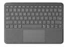 Logitech iPad (7th Gen) Combo Touch Trackpad Case - Grey