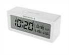 Precision Radio Controlled Alarm Clock - White