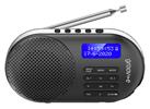 Groov-e Milan Portable DAB/FM Radio with BT - Black