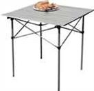 Aluminium Folding Camping Table with Slatted Top