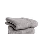 Habitat Egyptian Cotton 2 Pack Hand Towels - Dove Grey
