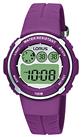 Lorus Ladies Purple Resin Strap Watch