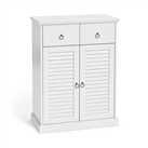 Argos Home Le Marais 2 Door Double Unit Cabinet - White