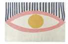 Habitat Eyes Wool Shaggy Rug - 120x180cm - Multicoloured