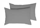 Habitat Lyocell Standard Pillowcase Pair - Dove Grey