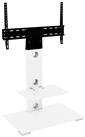 AVF Column Mount Up to 65 Inch TV Stand - White