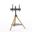 AVF Hoxton Tripod Up to 70 Inch TV Stand - Light Wood Effect