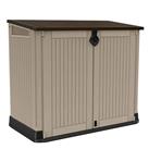 Keter Store It Out Midi 880L Garden Storage Box -Beige/Brown