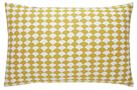 Habitat Scallop Cotton Standard Pillowcase Pair - Mustard