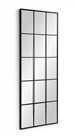 Habitat Full Length Window Mirror - Black - 140x60cm