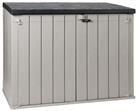 Toomax Storaway 1270L Wood Effect Garden Storage Box - Grey