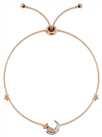 Radley 18ct Rose Gold Silver Plated Moon and Star Bracelet