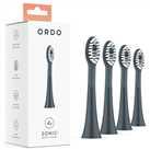 Ordo Sonic Charcoal Grey Electric Brush Heads - 4 Pack