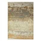Asiatic Aurora Abstract Rectangle Rug - 120x170cm - Gold