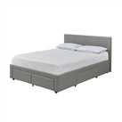 Argos Home Lavendon 4 Drawer Kingsize Bed Frame - Grey