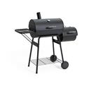 Argos Home Drum Charcoal BBQ with Smoker