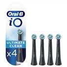 Oral-B iO Black Electric Toothbrush Heads - 4 Pack