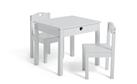 Habitat Mia Kids Table & 2 Chairs - White