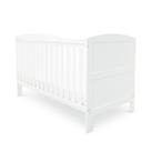 Ickle Bubba Coleby Classic Baby Cot Bed - White