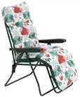 Argos Home Folding Recliner Garden Chair - Green
