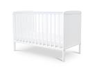 Baby Elegance Elle Cot and Mattress - White