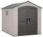 Lifetime 7 x 9.5ft Plastic Outdoor Storage Shed