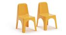 Bica Kids Set of 2 Yellow Plastic Chairs