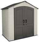Lifetime Plastic Outdoor Storage Shed - 7 x 4.5ft