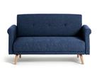 Habitat Evie Fabric 2 Seater Sofa in a box - Navy Blue