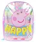 Hasbro Peppa Pig 6.7L Backpack - Glitter Rainbow