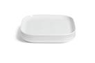 Habitat Riko Square 4 Piece Dinner Plates - White
