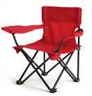 Pro Action Polyester Kids Folding Camping Chair - Red