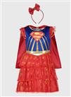 DC Comics Supergirl Red Outfit 7-8 years
