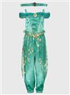 Disney Aladdin Princess Jasmine Green Costume 7-8 years