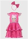 L.O.L Surprise! Pink 2 Piece Costume 9-10 years
