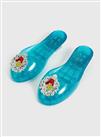 Disney Princess Teal Ariel Jelly Shoes - One Size