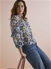 Everbelle Floral Bloom Chiffon Blouse - 12