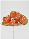 GRASS & AIR Kids Orange Colour Changing Sandals 4 Infant